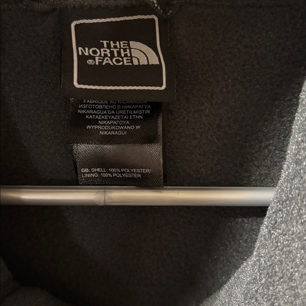 The North Face Charcoal Fleece Jacket